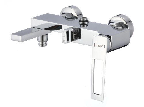 Душевая стойка Savol S-009045A настенная цвет хром - фото 5