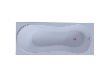 Ванна акриловая Aquatek Афродита AFR170-0000054 170х70 пристенная прямоугольная с каркасом без ручек Ванна акриловая Aquatek Афродита AFR170-0000054 170х70 пристенная прямоугольная с каркасом без ручек