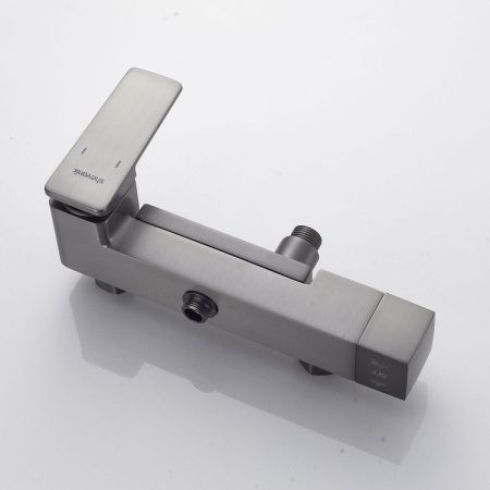 Душевая стойка Shevanik S8936T настенная цвет оружейная сталь