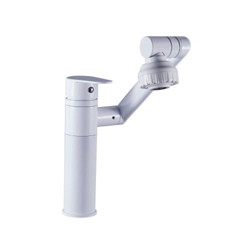 Смеситель для кухни Fashun A4017-8 на мойку белый - фото 2