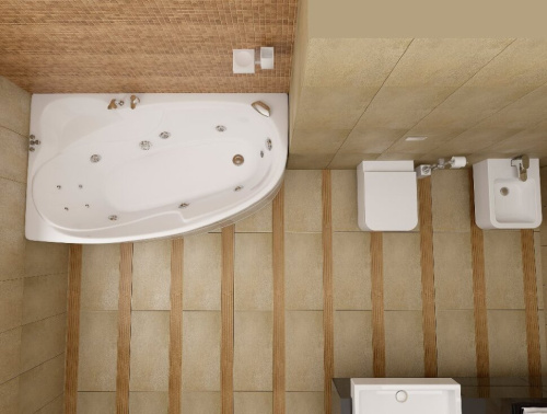 Ванна акриловая Тритон Кайли Щ0000048090 150х100 пристенная ассиметричная без каркаса - фото 3 Ванна акриловая Тритон Кайли Щ0000048090 150х100 пристенная ассиметричная без каркаса - фото 3