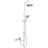 Душевая стойка Orange Lutz M04-932w настенная цвет белый
