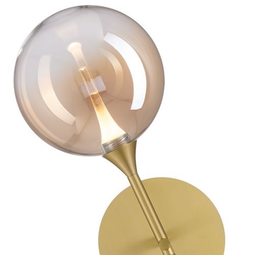 Бра Delight Collection MB23001045H-1B brass/champagne - фото 2