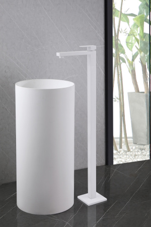 Смеситель Abber Daheim AF8241W напольный белый