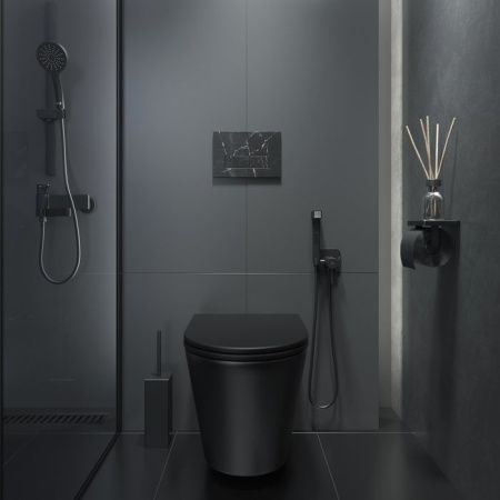 Клавиша смыва механическая Iddis On-X ONX01B0i77 цвет черный