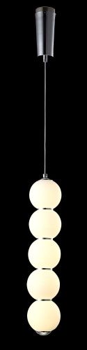 Светильник подвесной Crystal Lux Desi (Деси) DESI SP5 CHROME/WHITE - фото 4