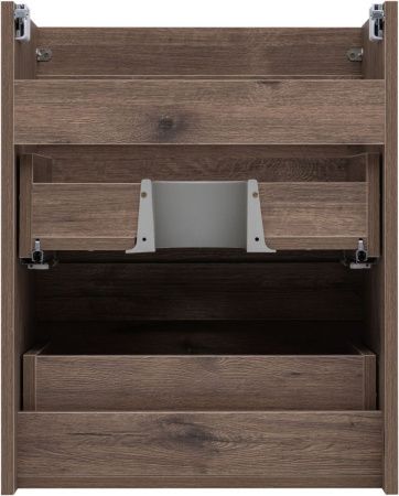 Тумба под раковину Aquanet Нота NEW 00334190 50х30 подвесная цвет коричневый