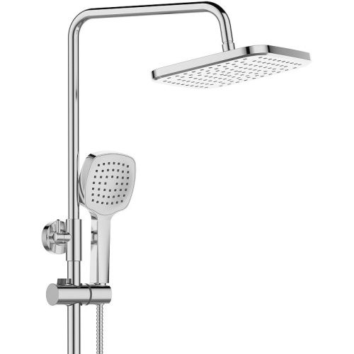 Душевая стойка Orange Thermo T02S4-911cr настенная цвет хром с термостатом - фото 5