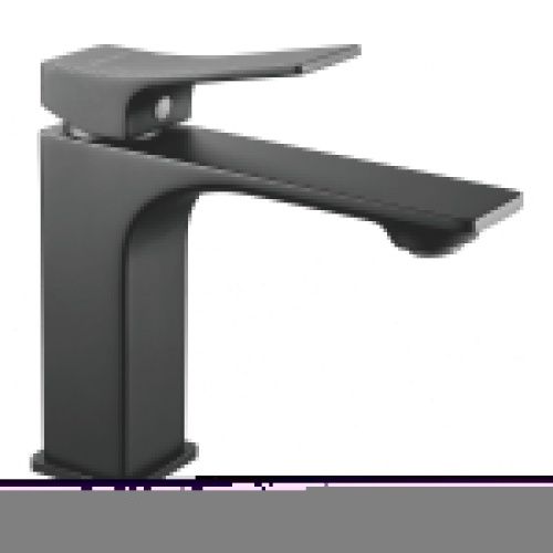 Смеситель Shevanik S6101H на раковину черный - фото 2