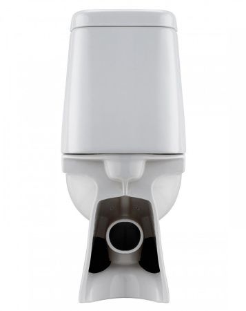 Унитаз-компакт напольный с бачком Santek Остин 1WH302419 белый с сиденьем микролифт душевой смыв