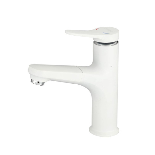 Смеситель D-Lin D158367-C на раковину белый - фото 2