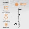 Душевая стойка Orange Karl M05-932b настенная цвет черный