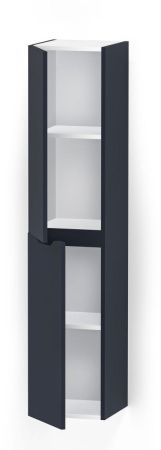 Шкаф-пенал Aquanet Практика 00330462 30х140 подвесной цвет синий