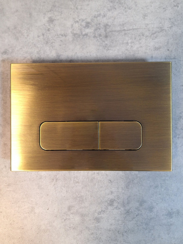 Клавиша смыва механическая AltroBagno Beni aggiuntivi AltroBagnoPFP002IQ цвет бронза - фото 3