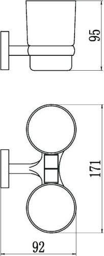 Стакан Savol S-008768 - фото 2