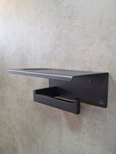 Бумагодержатель AltroBagno Aperto AltroBagnoAperto080905MB - фото 4