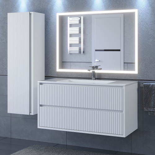 Тумба под раковину Uperwood Next Premium 3930205161 94,4х45х55 подвесная - фото 2