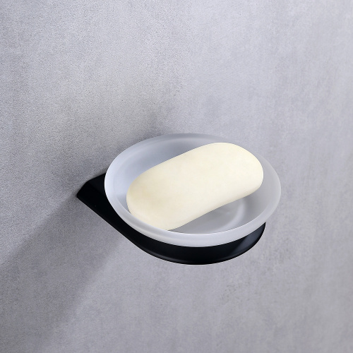 Мыльница ABBER Nord AA1558B черная матовая - фото 3