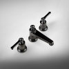 Смеситель Gessi Venti20 65012#299 на раковину черный
