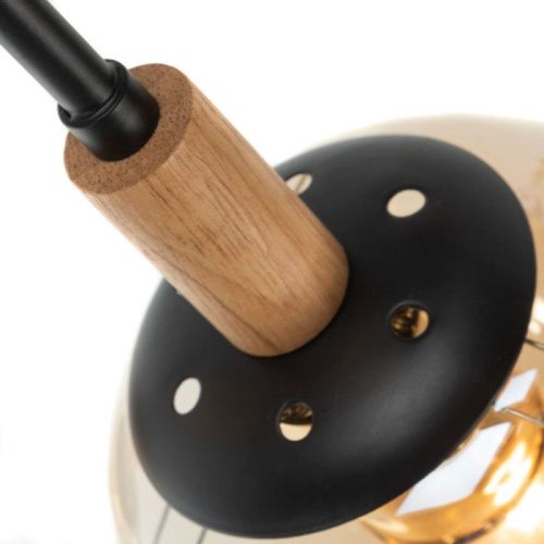 Люстра на штанге Arte Lamp Oxford (Оксфорд) A2716PL-8BK - фото 3