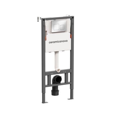 Инсталляция для унитаза с кнопкой Ceramica Nova Balance/Square CN121002CH