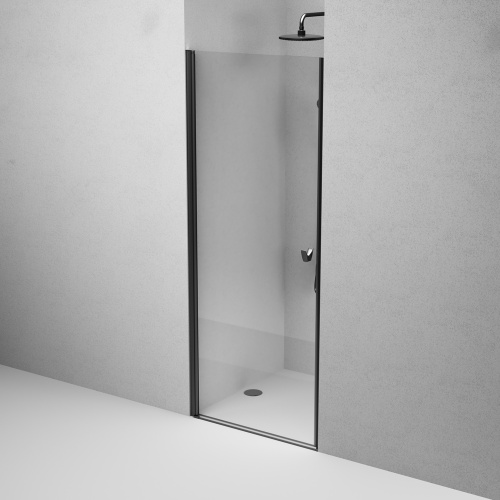 Душевая дверь Am.Pm Sunny W87G-80-1P-BT 80х190 стекло прозрачное профиль черный матовый - фото 5