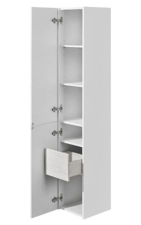 Шкаф-пенал Aquaton Сакура 1A219903SKW8L 30х180 подвесной цвет белый