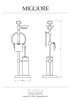Стойка Migliore Mirella 17345