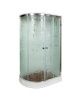 Душевая кабина AvaCan EM1512R 120х80 асимметричная с крышей ориентация правая