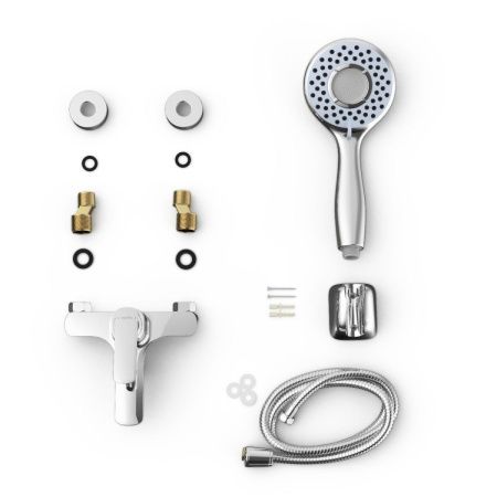 Смеситель для ванны Tokito FUJI TOK-FUJ-1014 настенный хром