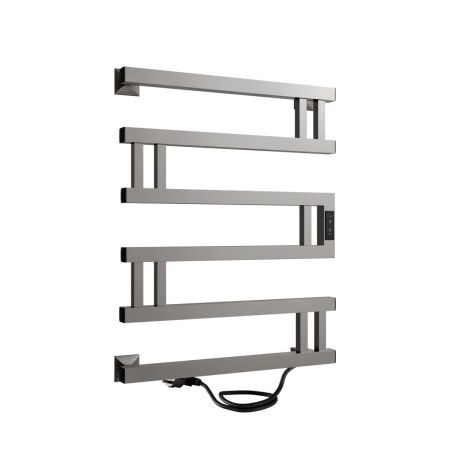 Полотенцесушитель электрический Indigo Muza DGM60-50GNSRt 50х65 оружейная сталь