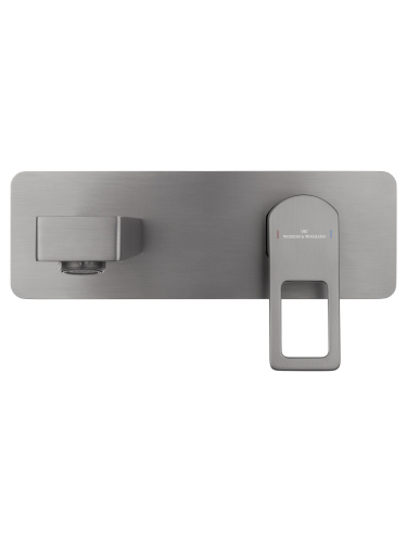 Смеситель Wonzon & Woghand Frame WW-88869010-BGM встраиваемый в стену графит - фото 2