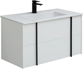 Тумба под раковину Allen Brau Reality 1.32006.WM 90х46х50 подвесная цвет белый