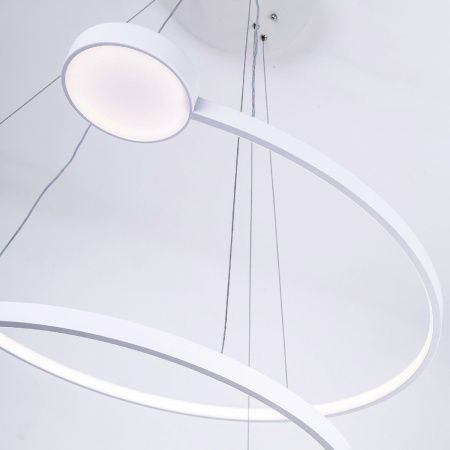 Люстра подвесная LED4U L7101-2 WТ