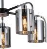 Люстра на штанге Escada Elegant (Елегант) 671/5P Chrome