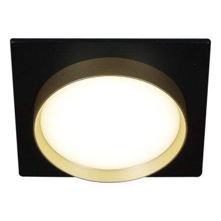 Светильник встраиваемый Reluce 53005-9.0-001LD GX53 BK+GD
