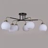 Люстра на штанге Illumico IL0252 IL0252-6CSQ-79 BK AB