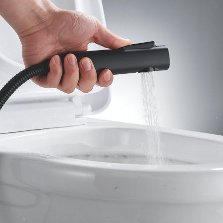 Гигиенический душ со смесителем Shevanik S4005H-1 черный