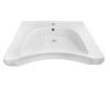 Раковина из сантехнического фарфора Dstrana 4624 60х60 подвесная цвет белый