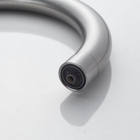 Смеситель для кухни Shevanik S128L на мойку сатин