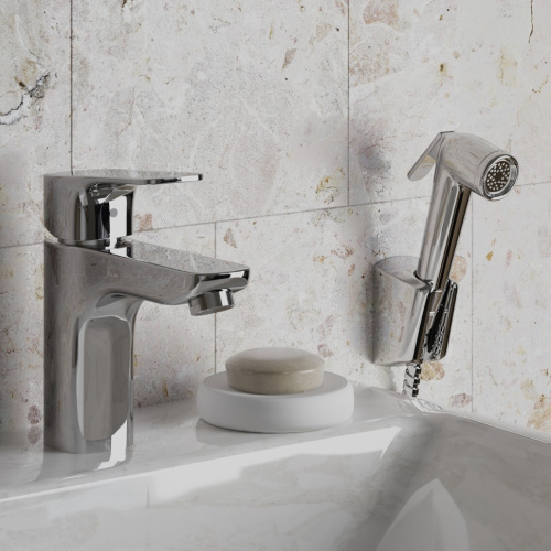 Смеситель с гигиеническим душем Paini Viva Style P4CR205/574 на раковину хром - фото 3