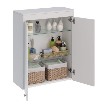 Шкаф LeMark Romance LM07R35SH 60х80 подвесной цвет белый