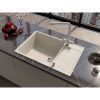 Кухонная мойка Grandex Aqua 600211 75х50 цвет белый поверхность матовая