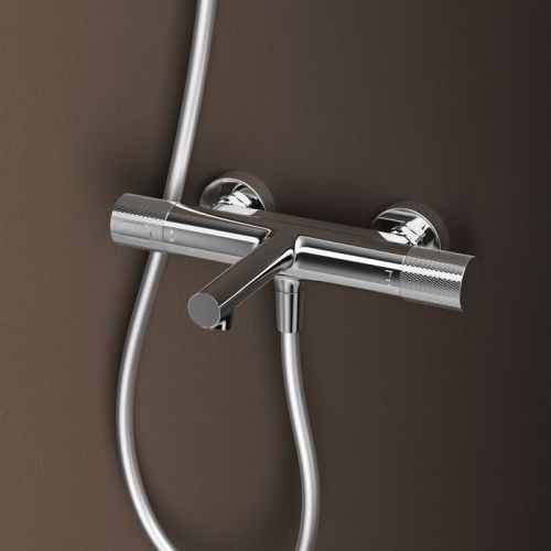 Смеситель для ванны и душа Iddis Duna DUNSB02i74WA настенный хром - фото 2