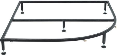 Душевой поддон из искусственного камня Aquanet Stone Lite НФ-00009429 100х100 белый с каркасом