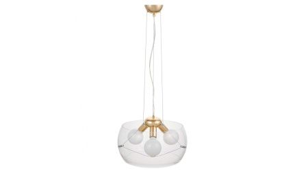 Люстра подвесная Lumina Deco Globo (Глобо) LDP 6018-400 PR+F.GD