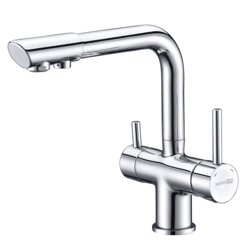 Смеситель для кухни Wasserkraft Кухонные смесители A8017 на мойку хром - фото 4