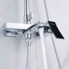 Душевая стойка Shevanik S4436 настенная цвет хром