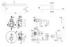 Душевая система Paffoni Light KITLIG015HGSP006 встраиваемая в стену