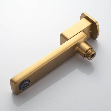 Душевая система Shevanik S9935G встраиваемая в стену цвет золото